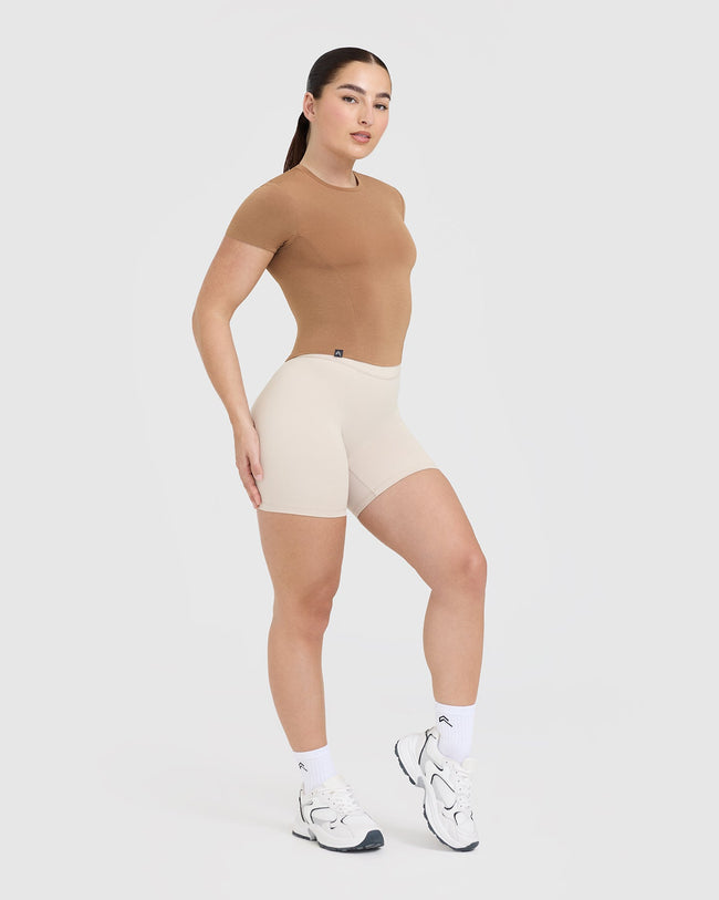 Mellowâ„¢ Soft Mid Short Sleeve T-Shirt | Nude 3