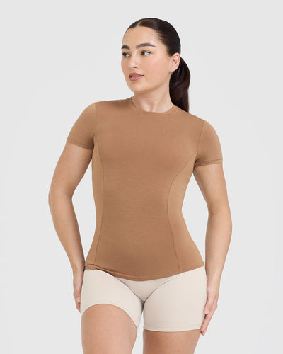 Mellow™ Soft Short Sleeve T-Shirt | Nude 3