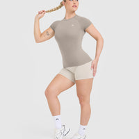 Go To Seamless Fitted Top | Minky