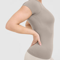 Go To Seamless Fitted Top | Minky