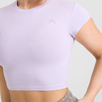 Cotton Icon Baby T-Shirt | Pastel Purple