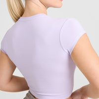 Cotton Icon Baby T-Shirt | Pastel Purple