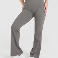 Unified Wrap Flared Bottoms | Ash Grey