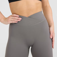 Unified Wrap Flared Bottoms | Ash Grey
