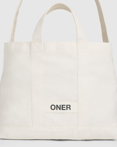 Cotton Canvas Tote | Off White
