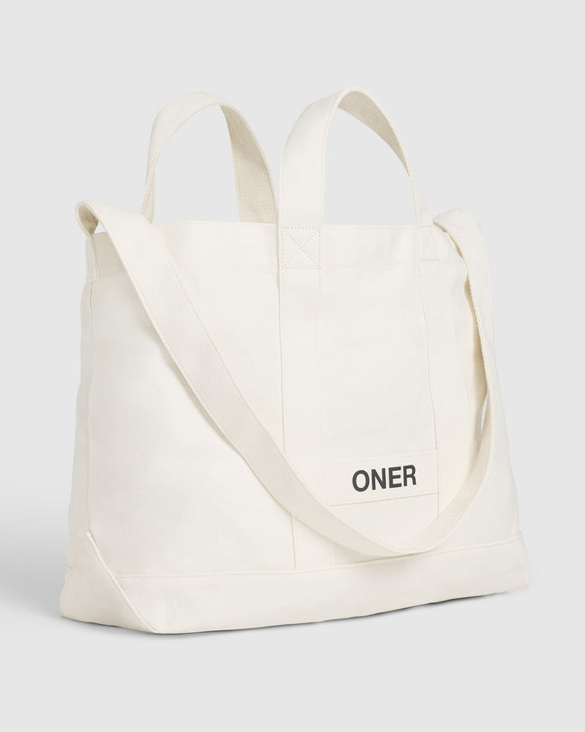 Cotton Canvas Tote | Off White