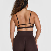 Timeless Strappy Bralette | 70% Cocoa