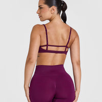 Timeless Strappy Bralette | Ripe Fig