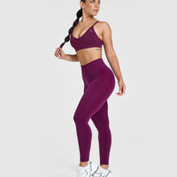 Timeless Strappy Bralette | Ripe Fig