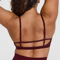 Timeless Strappy Bralette | Rosewood