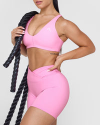Unified Micro Bralette | Power Pink