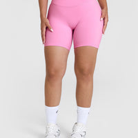 Unified Wrap Shorts 6" | Power Pink