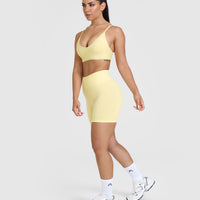 Timeless Strappy Bralette | Sherbert Yellow