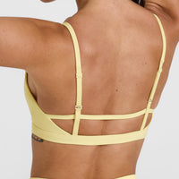 Timeless Strappy Bralette | Sherbert Yellow
