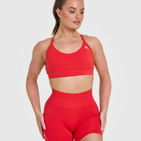 Everyday Sports Bra | Muscle Mommy Red