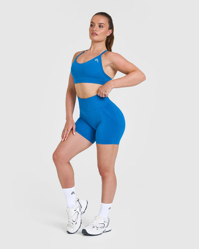Everyday Sports Bra | Retro Blue