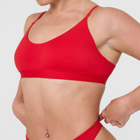Silhouette Bralette | Muscle Mommy Red