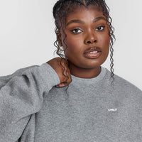 Foundations Crew Neck Sweatshirt | Charcoal Marl