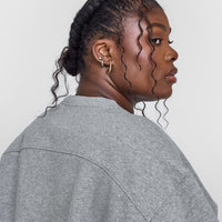 Foundations Crew Neck Sweatshirt | Charcoal Marl
