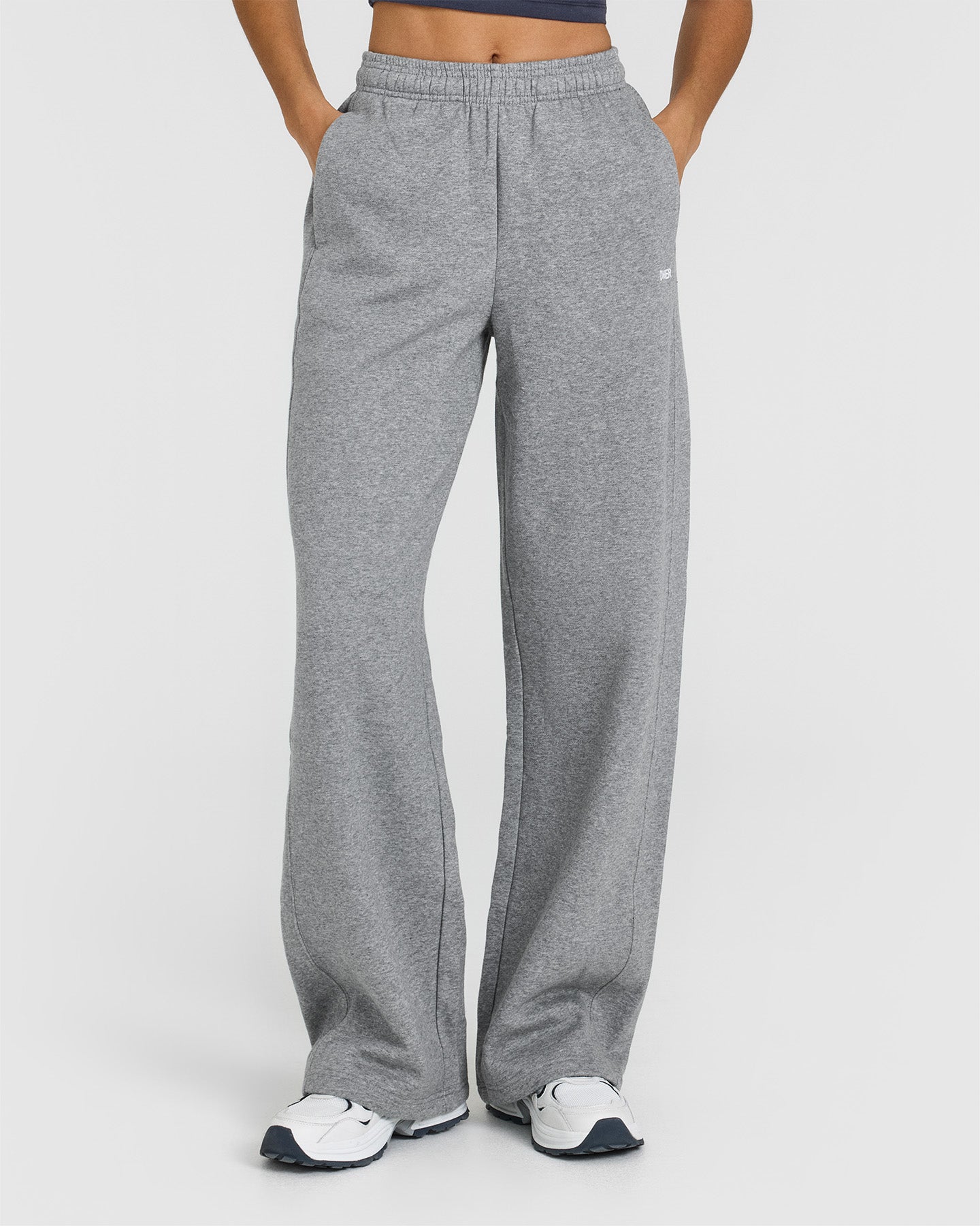 Foundations Straight Leg Joggers | Charcoal Marl