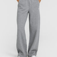 Foundations Straight Leg Joggers | Charcoal Marl