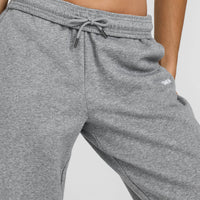 Foundations Straight Leg Joggers | Charcoal Marl