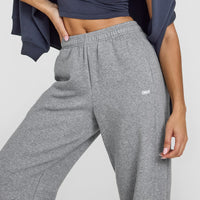 Foundations Straight Leg Joggers | Charcoal Marl