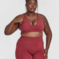 Unified Micro Bralette | Burnt Cherry