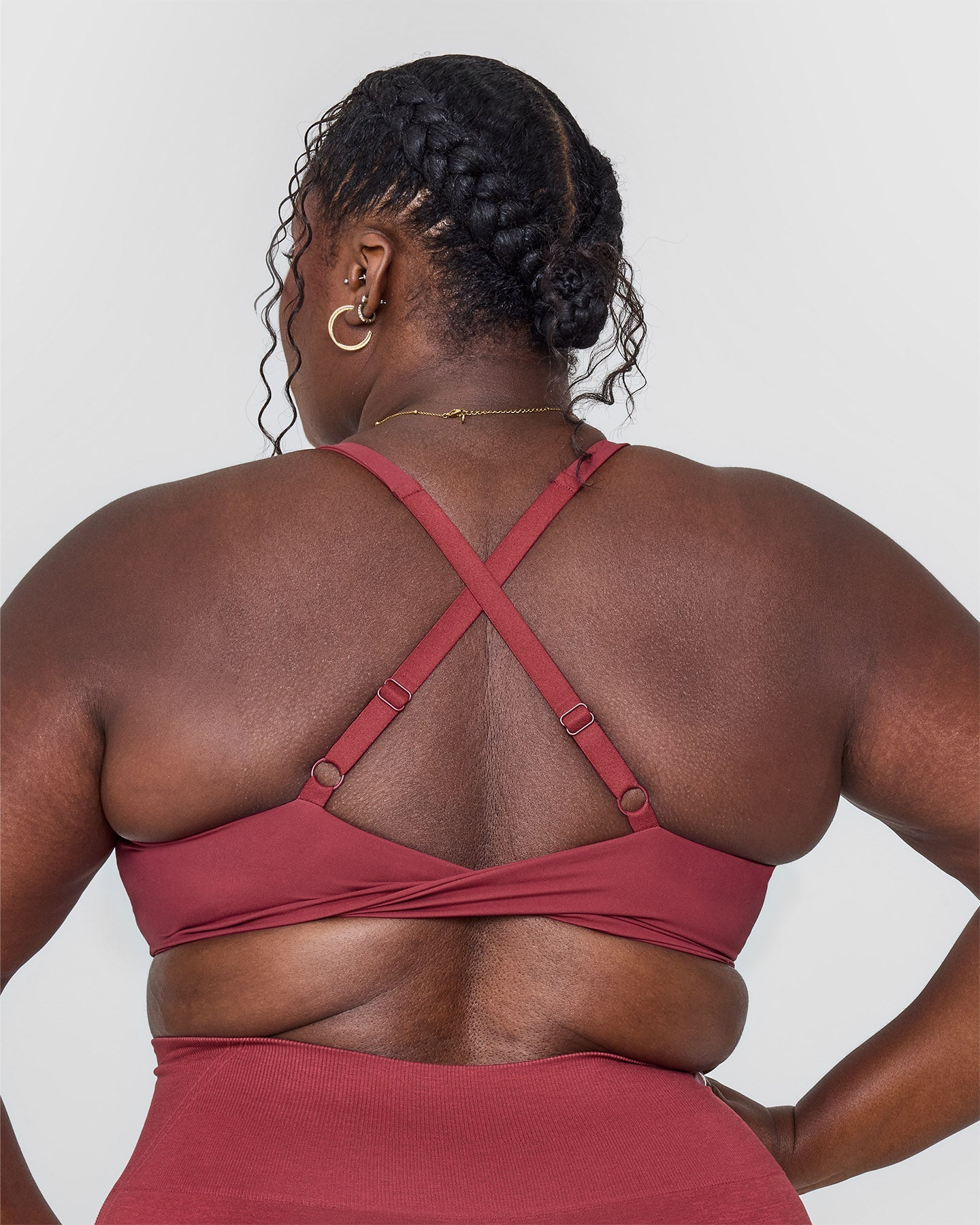 Unified Micro Bralette | Burnt Cherry