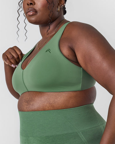 Unified Micro Bralette | Forest Green