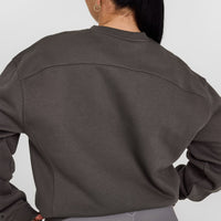 Foundations Crew Neck Sweatshirt | Deep Taupe