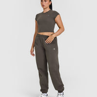 Foundations Jogger | Deep Taupe