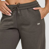 Foundations Straight Leg Joggers | Deep Taupe