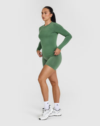 Mellowâ„¢ Soft Long Sleeve Top | Forest Green