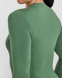 Mellowâ„¢ Soft Long Sleeve Top | Forest Green
