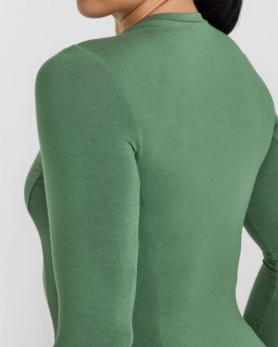 Mellowâ„¢ Soft Long Sleeve Top | Forest Green