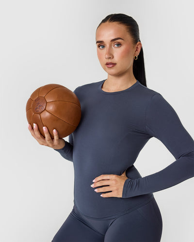 Mellowâ„¢ Soft Long Sleeve Top | True Blue