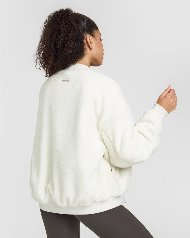 Reversible Bomber Jacket | Sand