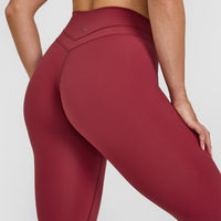 Unified High Waisted Leggings | Burnt Cherry