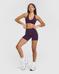 Unified Micro Bralette | Blackberry Purple