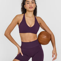 Unified Micro Bralette | Blackberry Purple