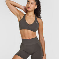 Unified Micro Bralette | Deep Taupe