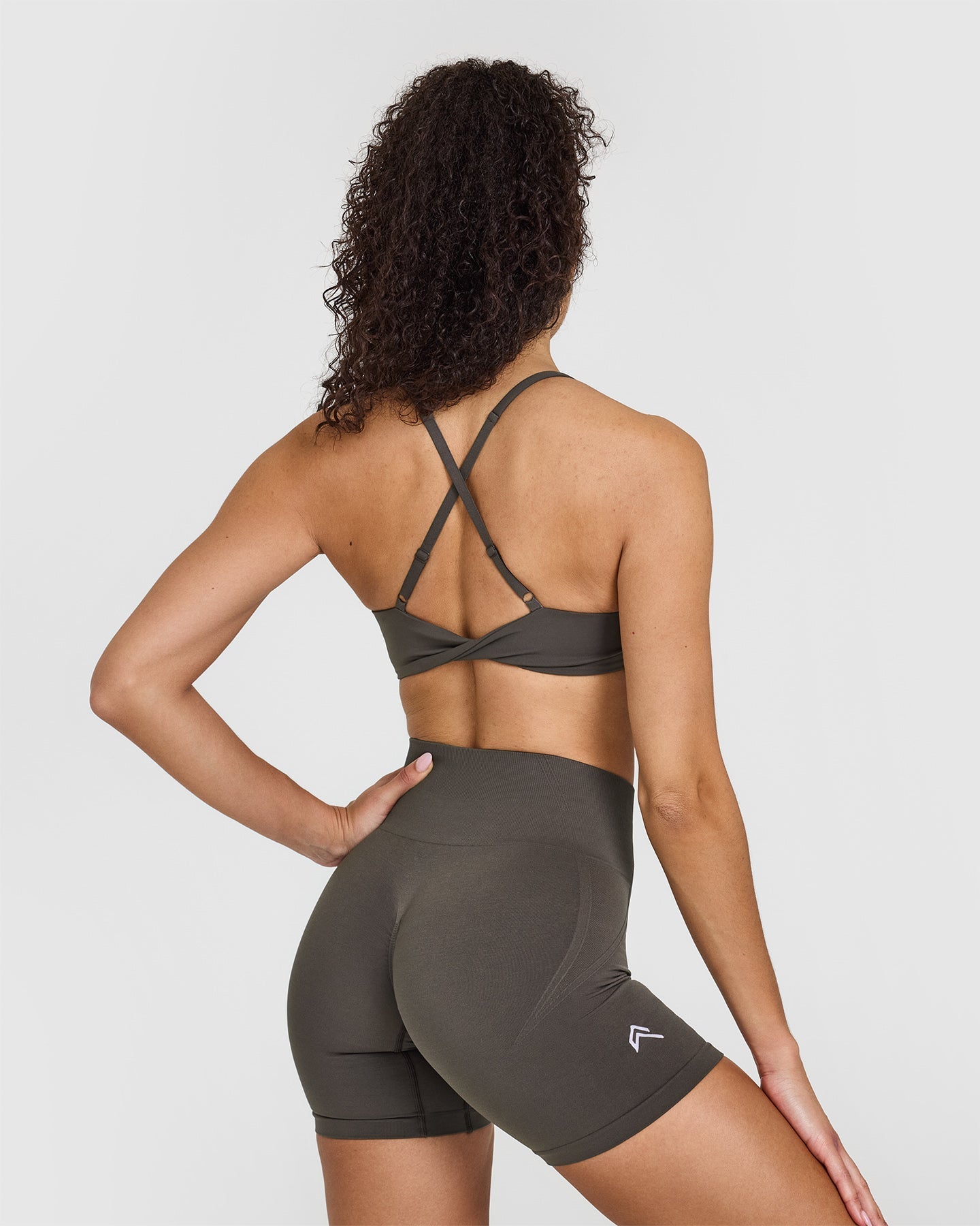 Unified Micro Bralette | Deep Taupe