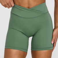 Unified Wrap Shorts 6" | Forest Green