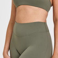 SoftMotionâ„¢ Flared Bottoms with White Logo | Alpine Green