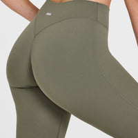 SoftMotionâ„¢ Flared Bottoms with White Logo | Alpine Green