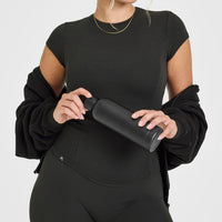 Mellowâ„¢ Rib T-Shirt | Soft Black