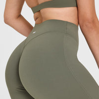 SoftMotionâ„¢ Straight Leg Bottoms with White Logo | Alpine Green