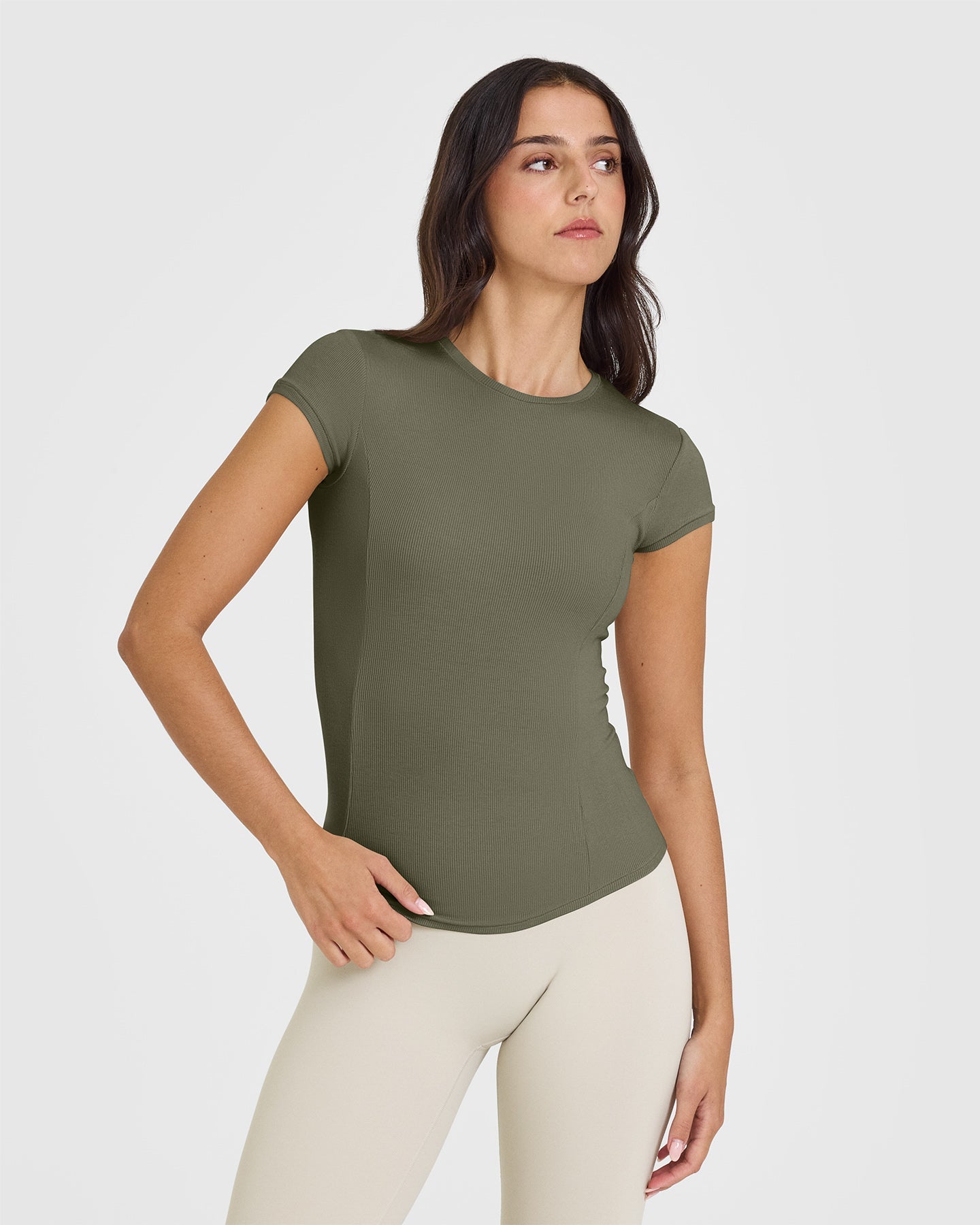 Mellow™ Rib T-Shirt | Alpine Green