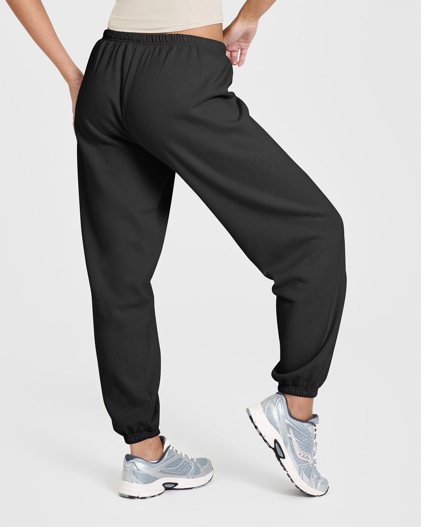 Mid Weight Jogger | Soft Black